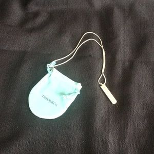 Tiffany &co bar necklace